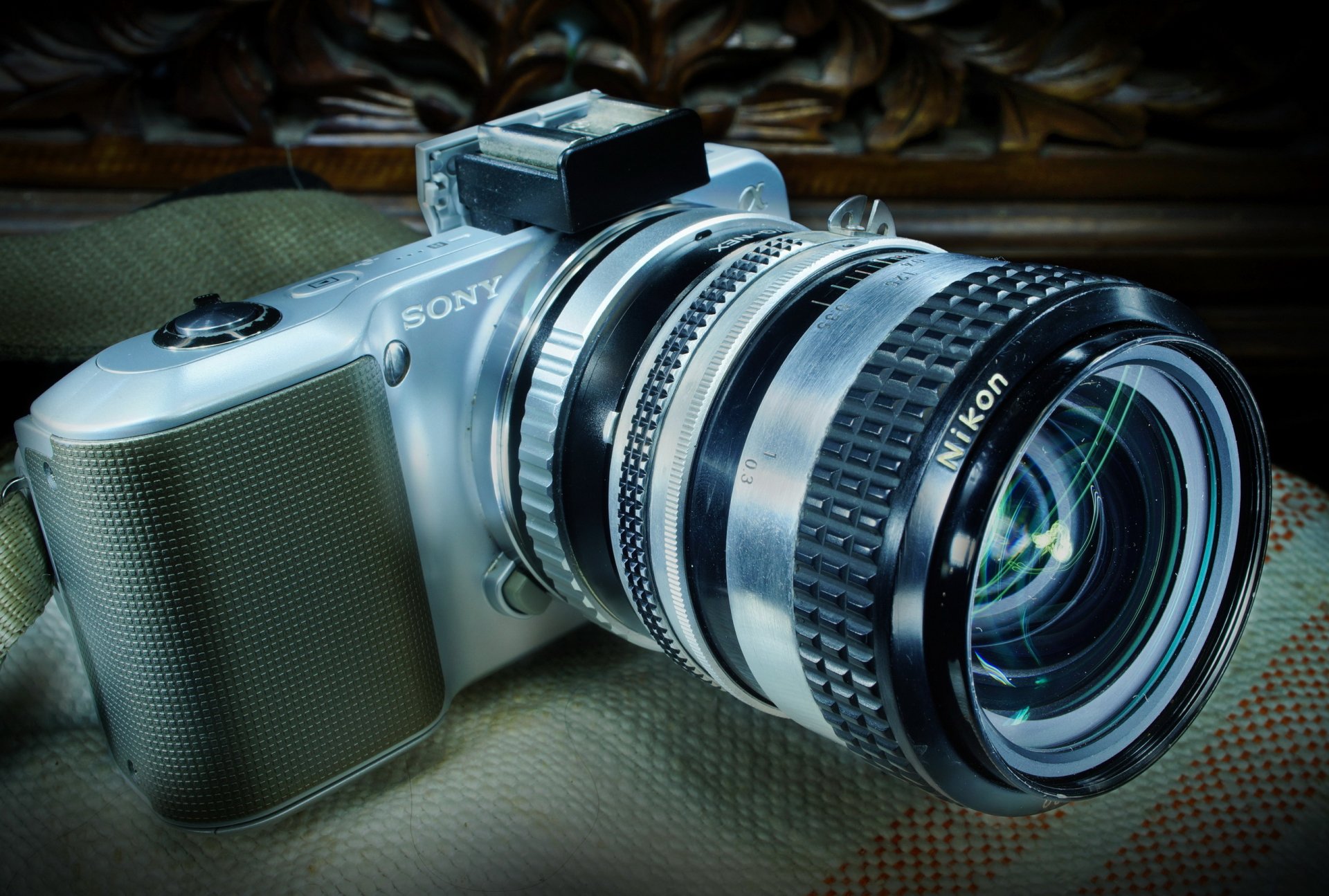 kamera sony a3000 hintergrund