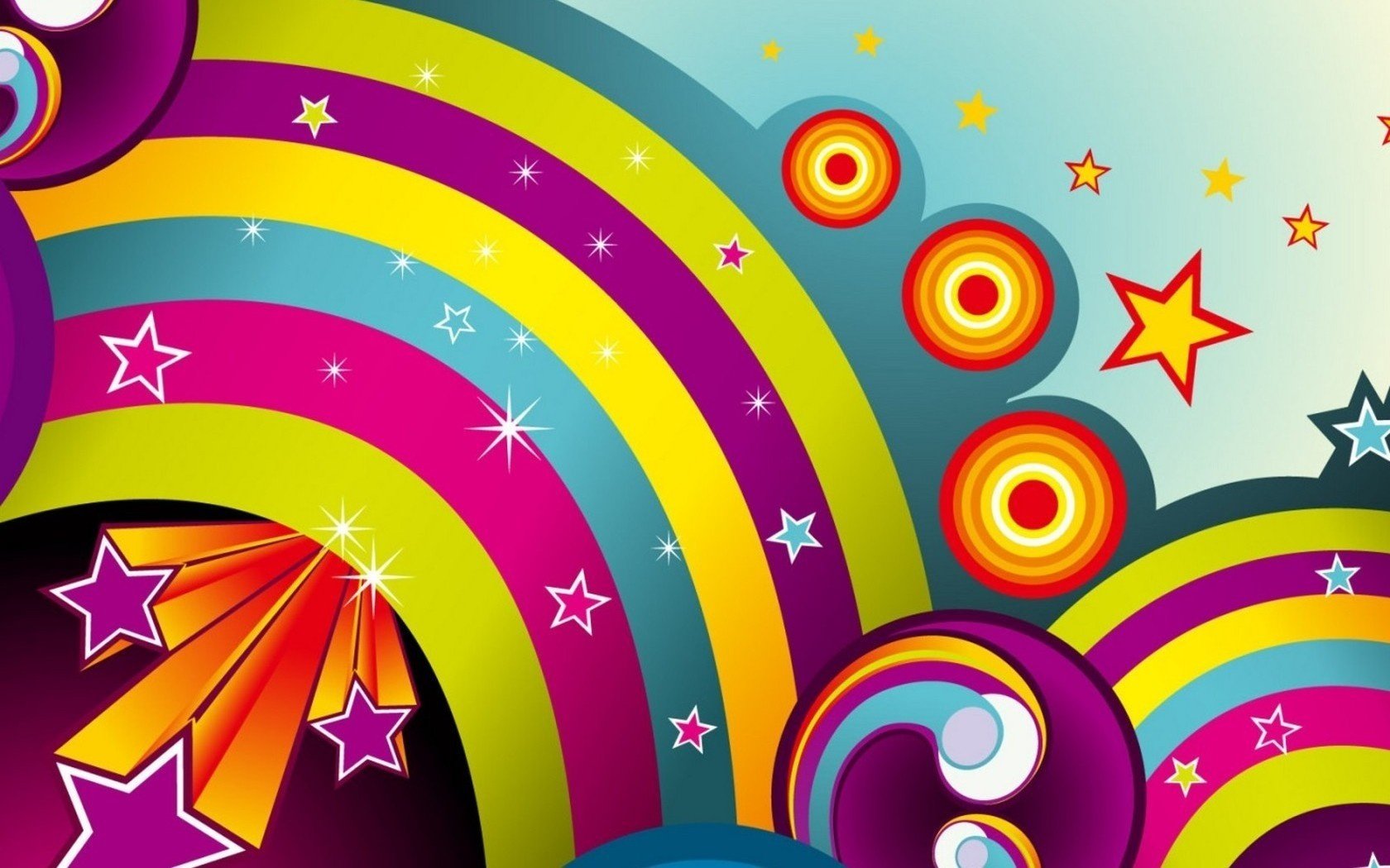 kindercollage regenbogen sterne farbige scheidungen