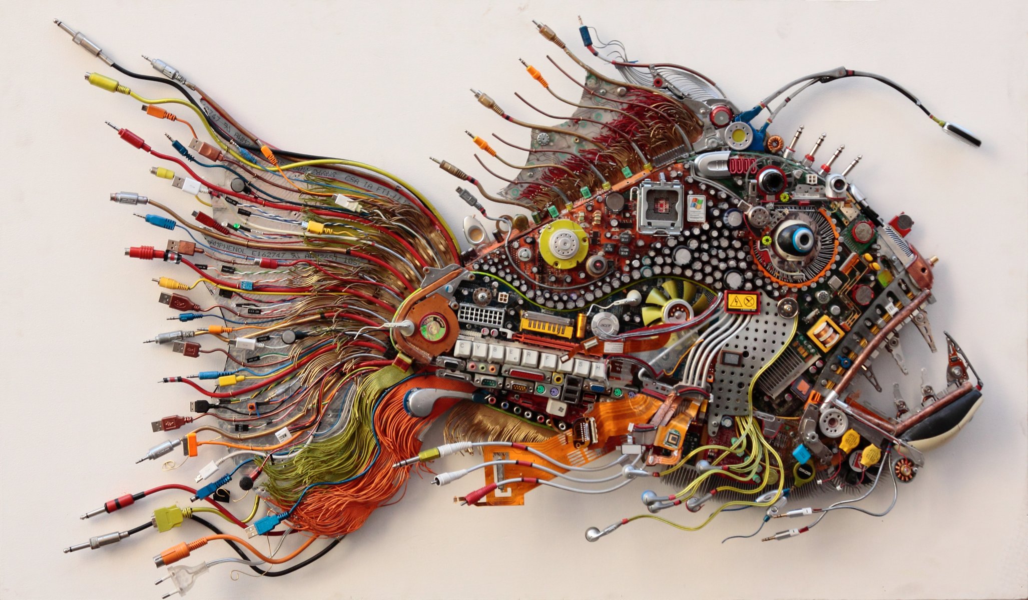 drähte teile fisch hallo-tech