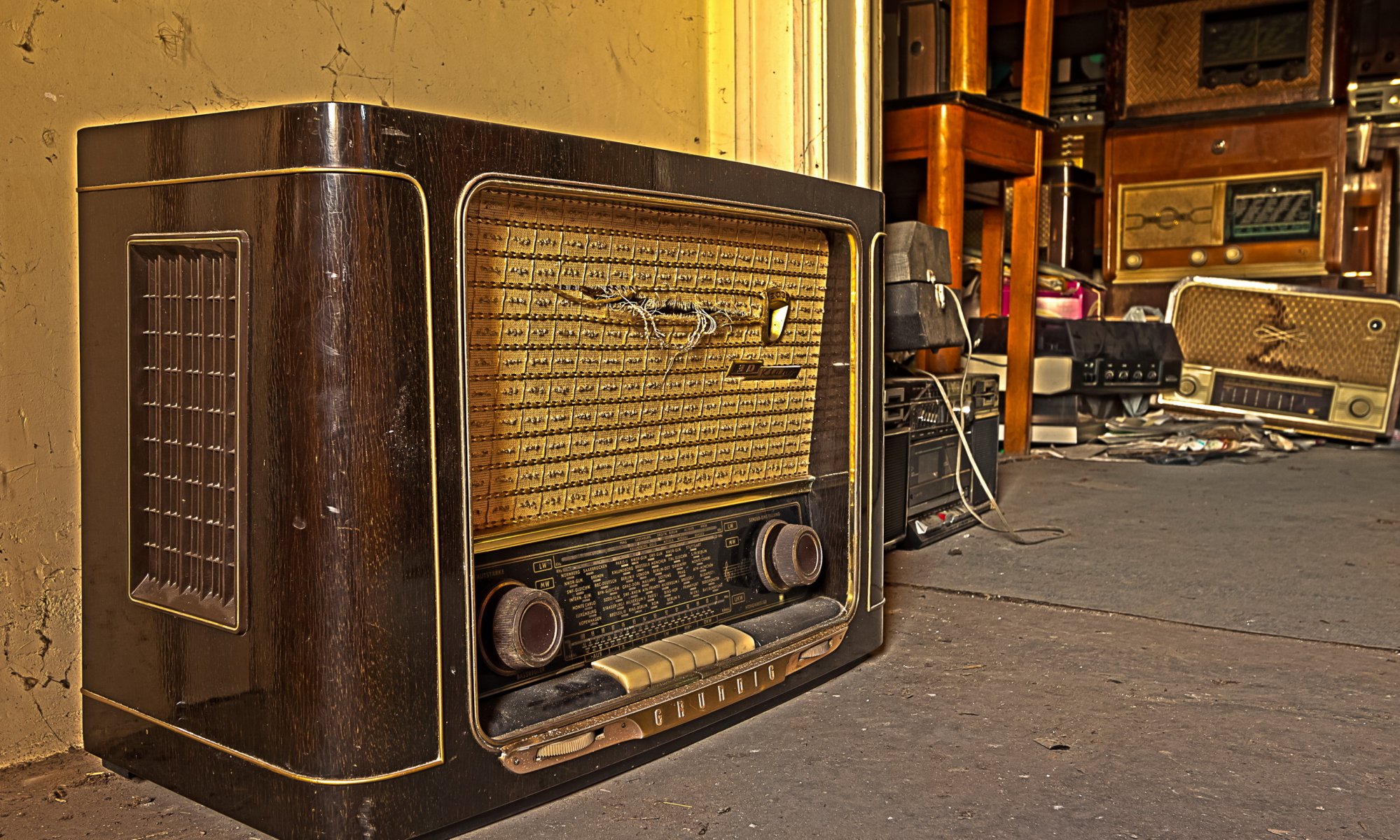 radio empfänger hintergrund