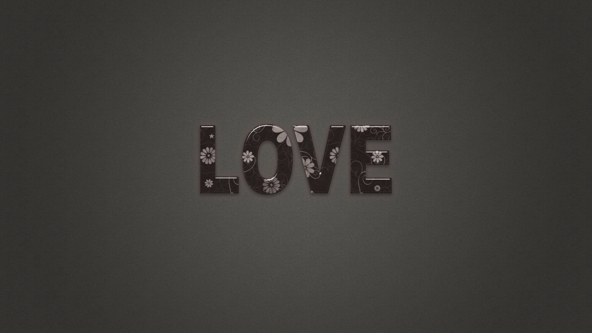 graue wand worte der liebe gänseblümchen