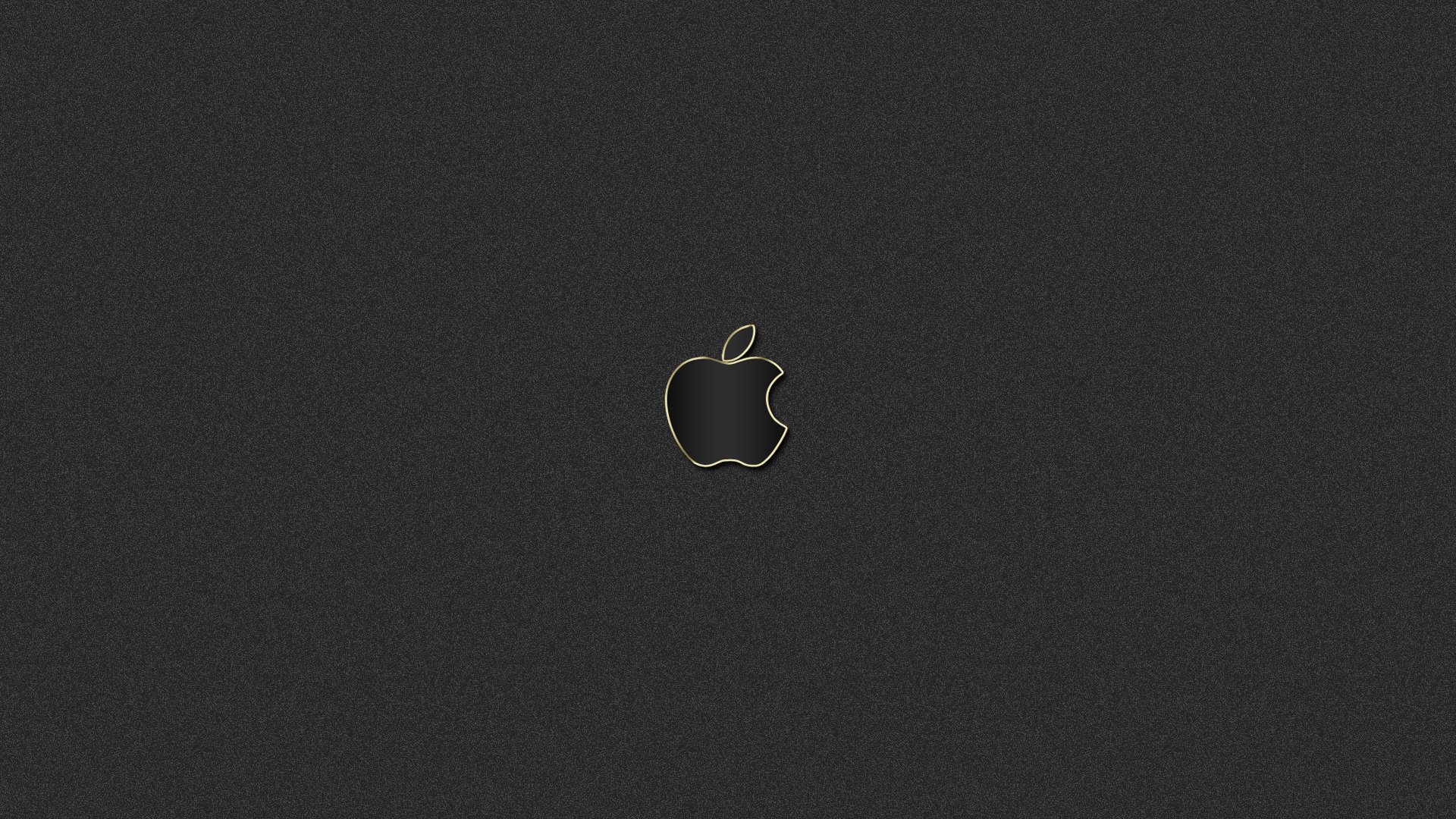 apfel mac gold schwarz logo