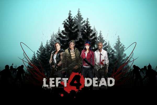 Bildschirmschoner des Spiels left 4 dead 2