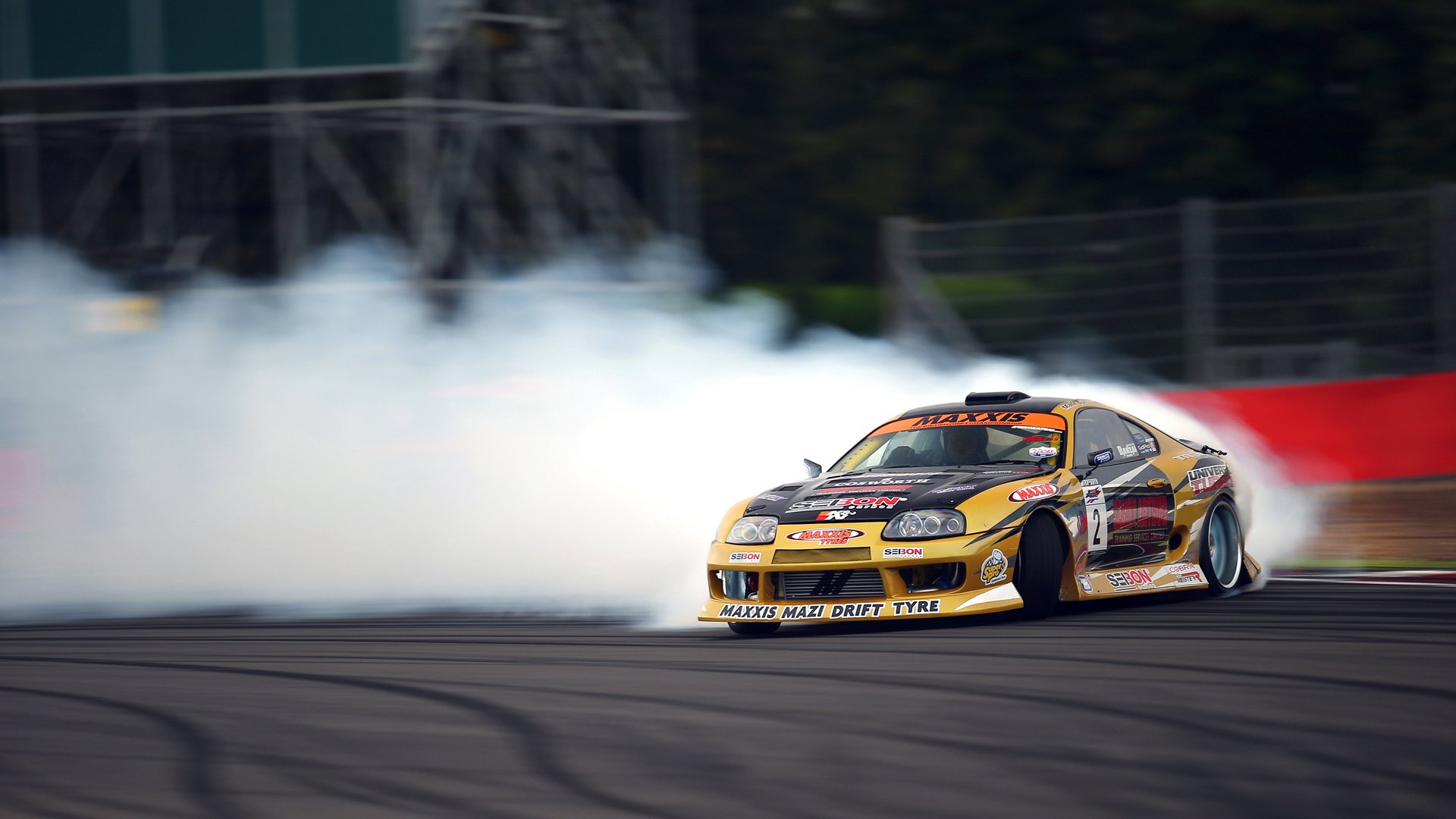 toyota höher drift tuning sportwagen wettbewerb rauch