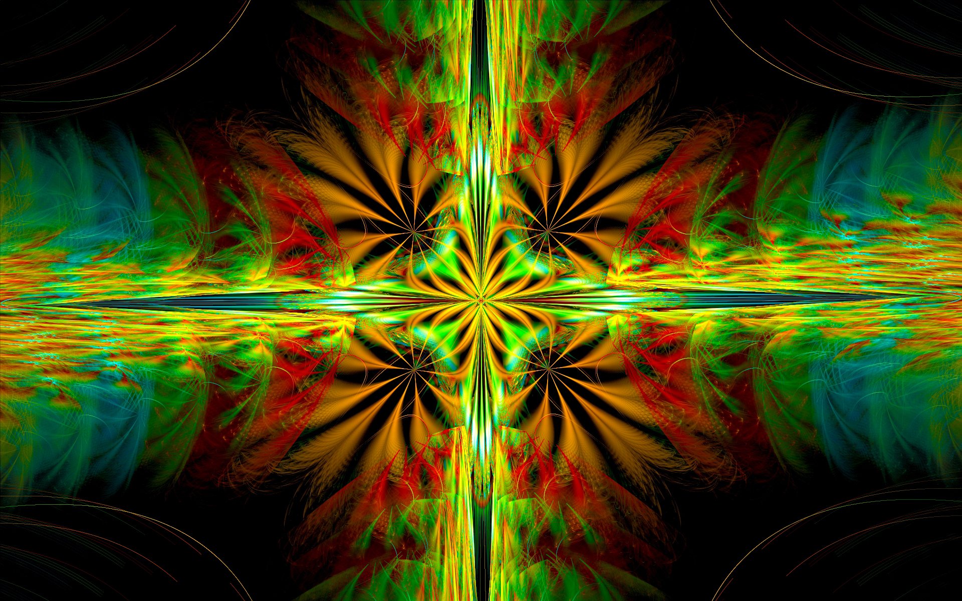 licht farbe muster symmetrie reflexion