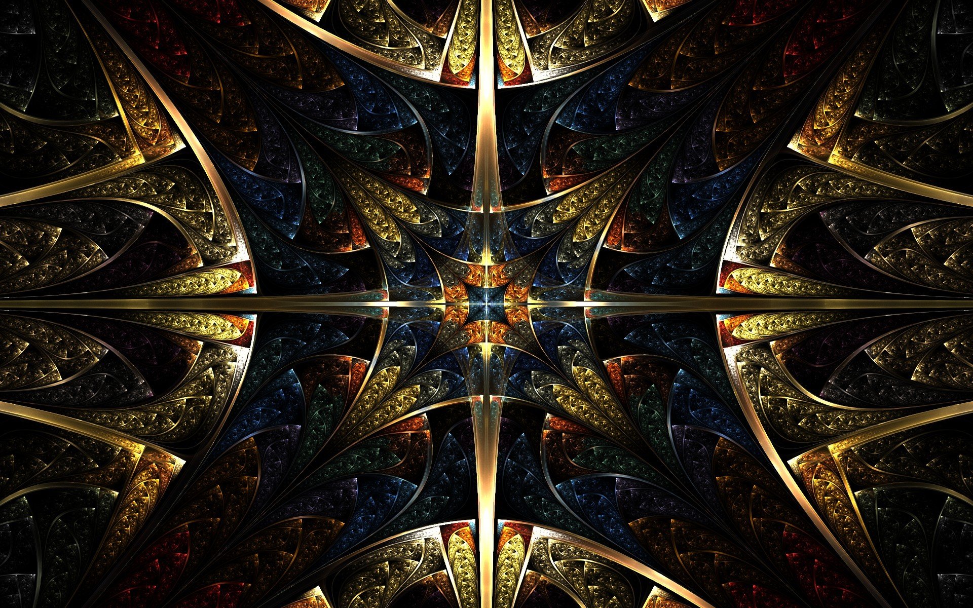 fraktal ausgezeichnet hd hintergrundbilder