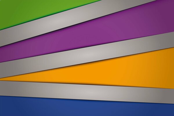 Abstrakte Streifen in verschiedenen Farben