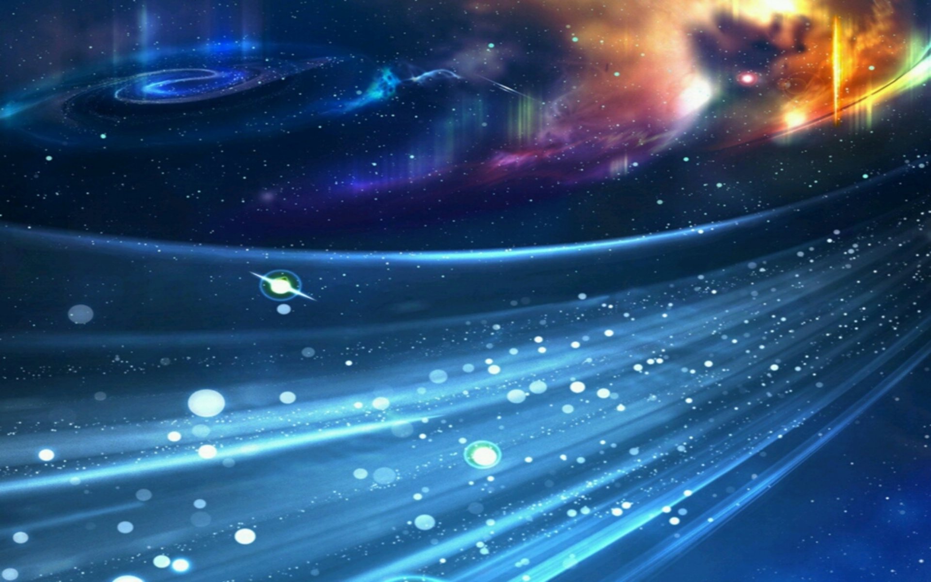 galaxien sterne laternen