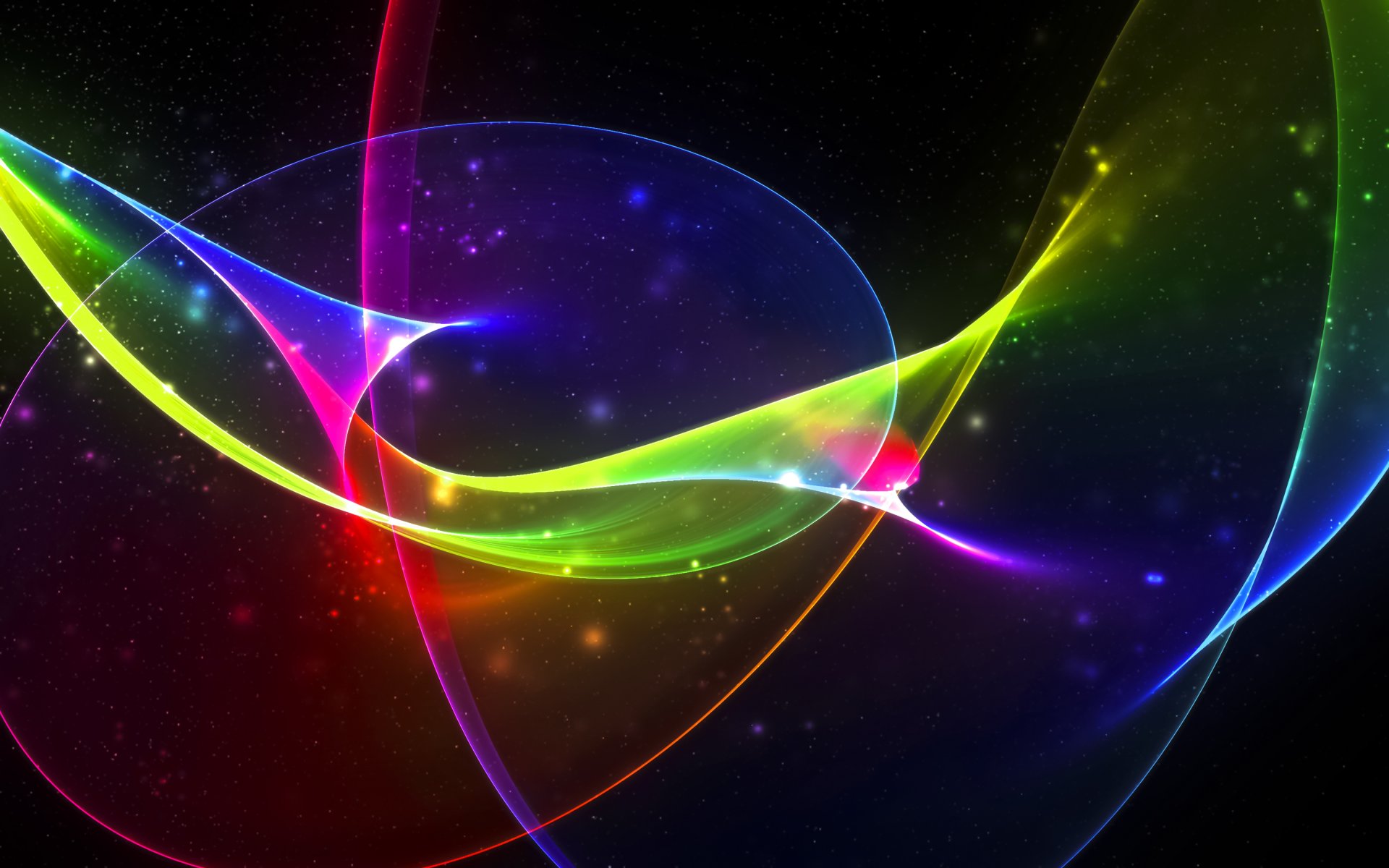 formen flecken glühen schnittpunkte linien