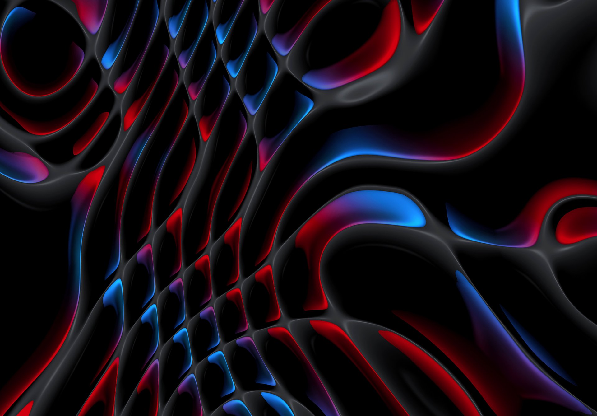 licht farbe halbdunkel linien biegen volumen