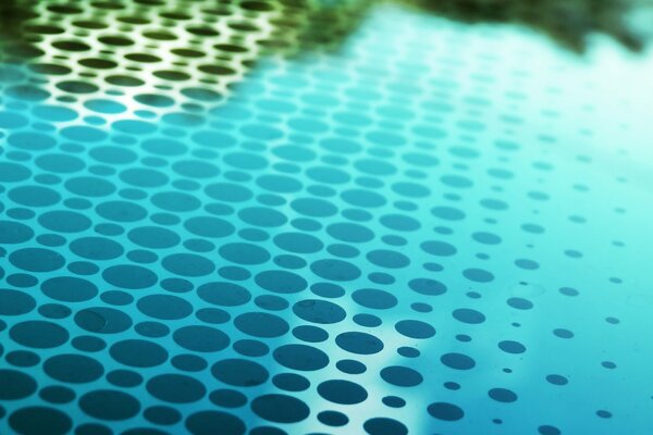 Kreisförmige Oberflächenmuster