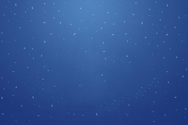 Weiße Striche auf blauem Hintergrund