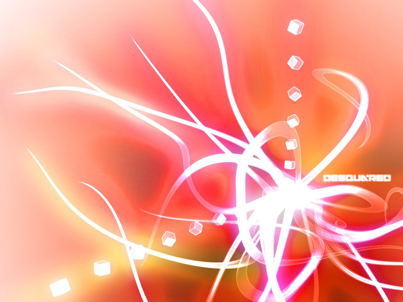 rot hell energie gewirr gerinnsel würfel quadrate bänder spuren