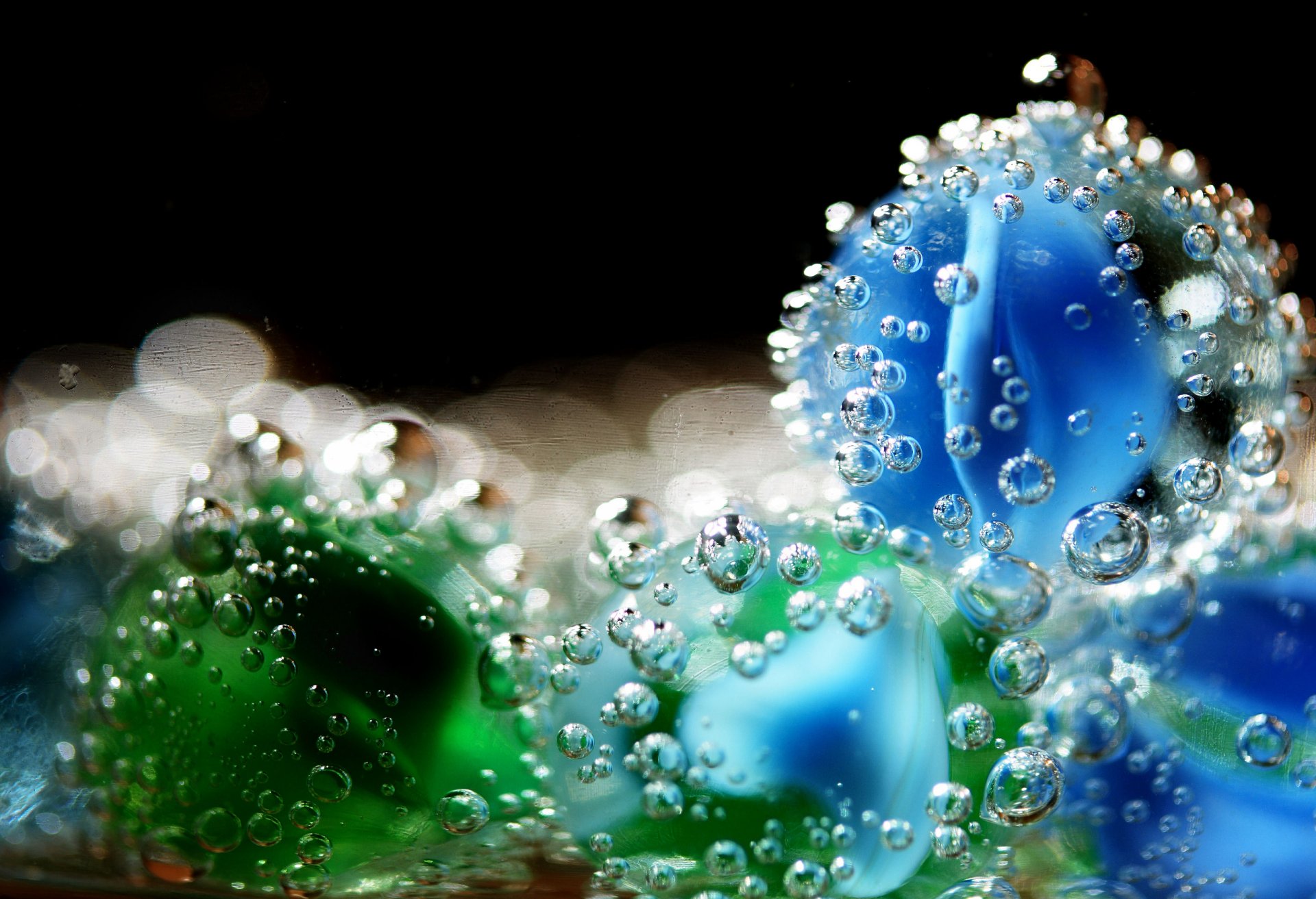 makro tropfen blume tröpfchen