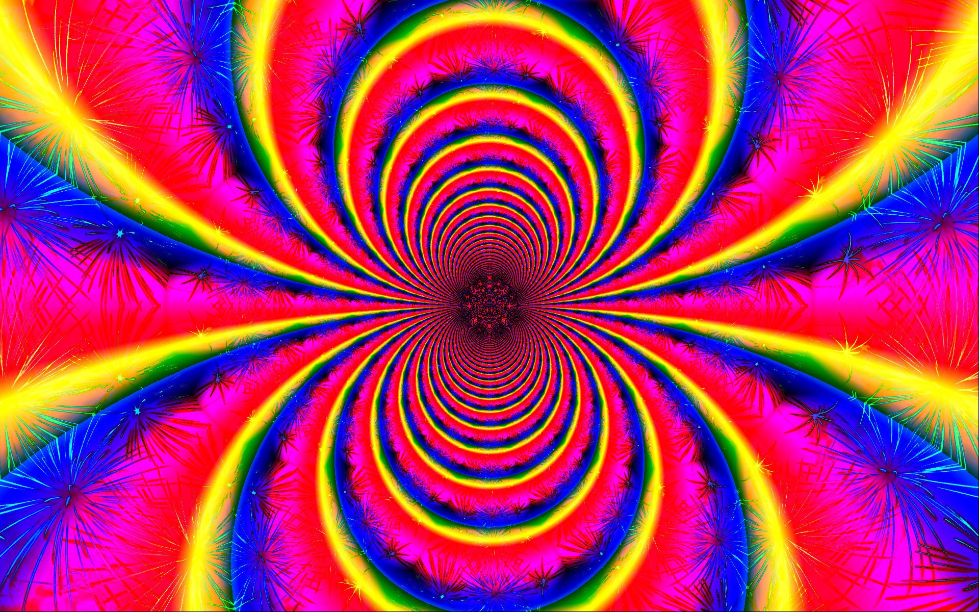 licht farbe symmetrie linien strahlen