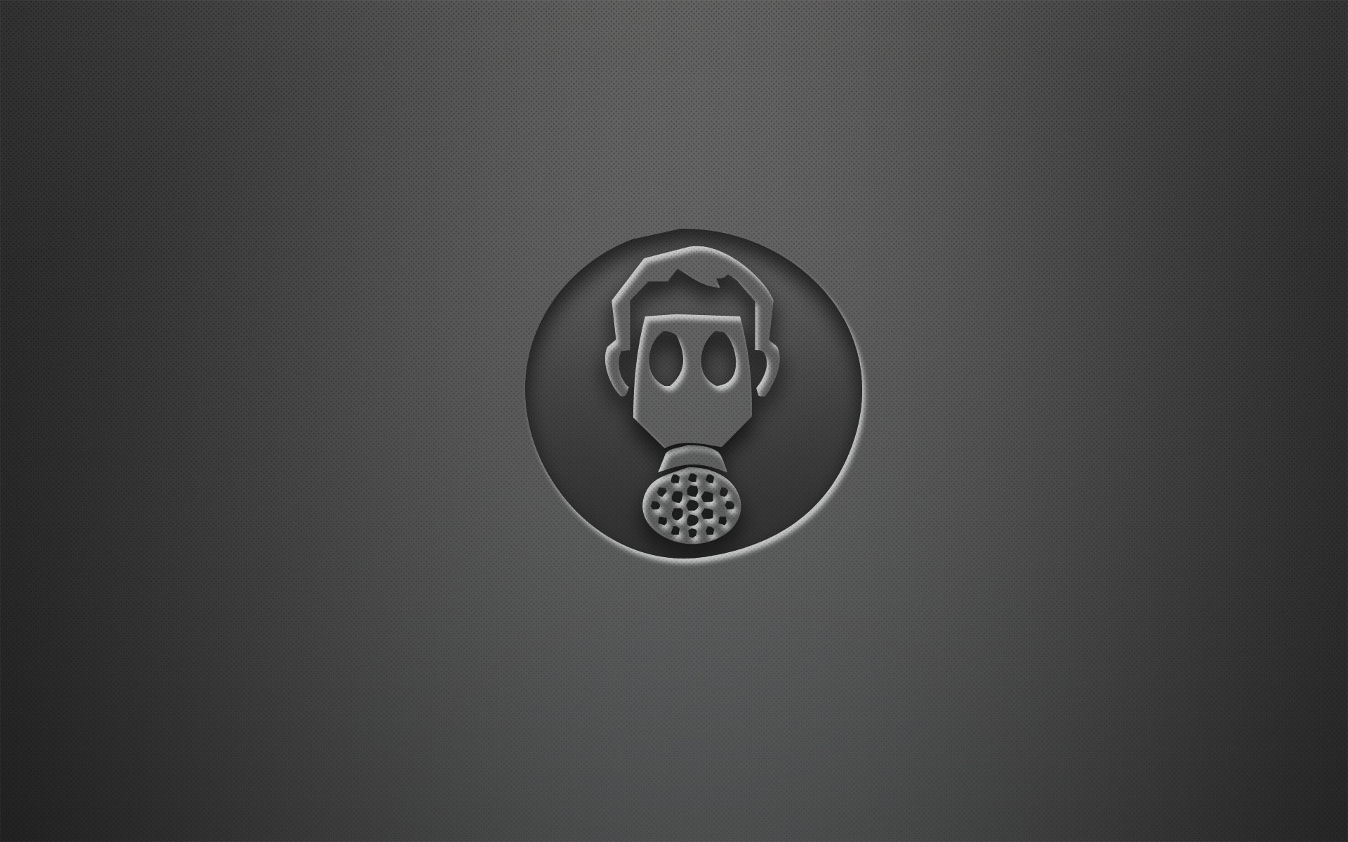 minimalismus stil zeichen gasmaske inhalator 1920x1200