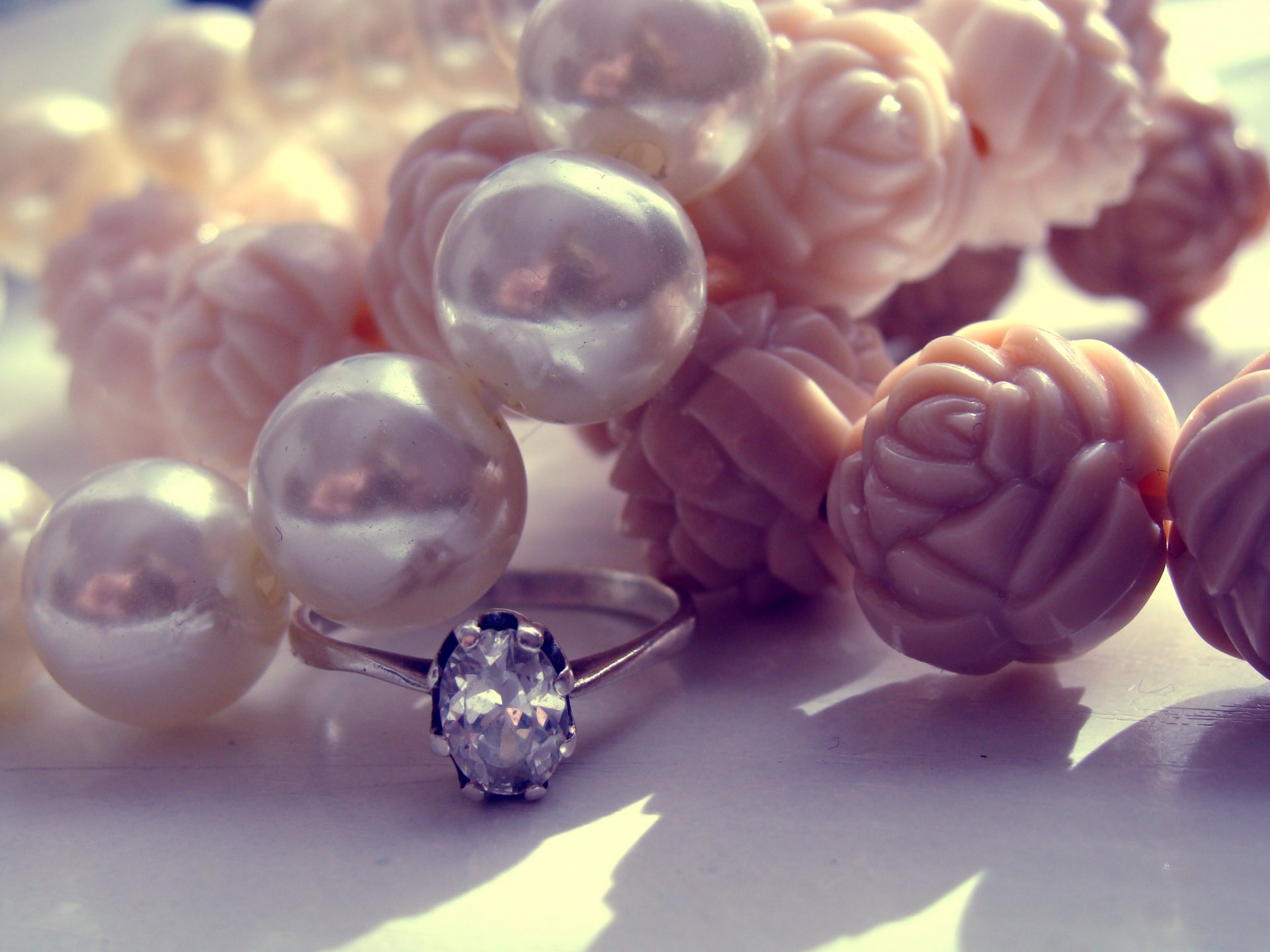 ring perlen dekoration