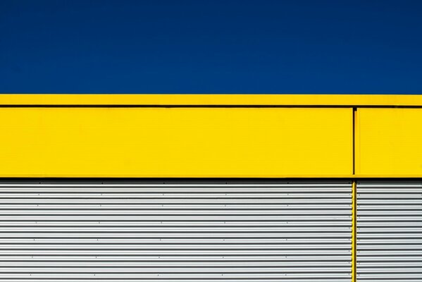 Minimalistisches Bild der Stadtmauern