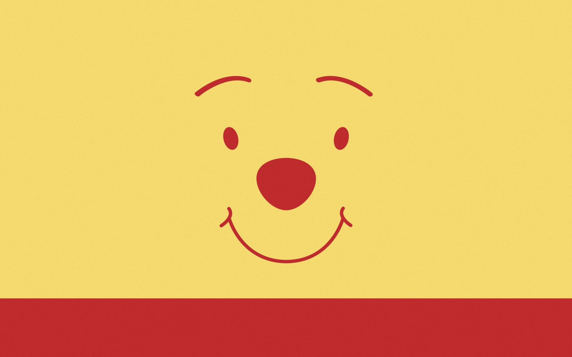 winnie the pooh winnie the pooh lächeln augen nase gesicht minimalismus