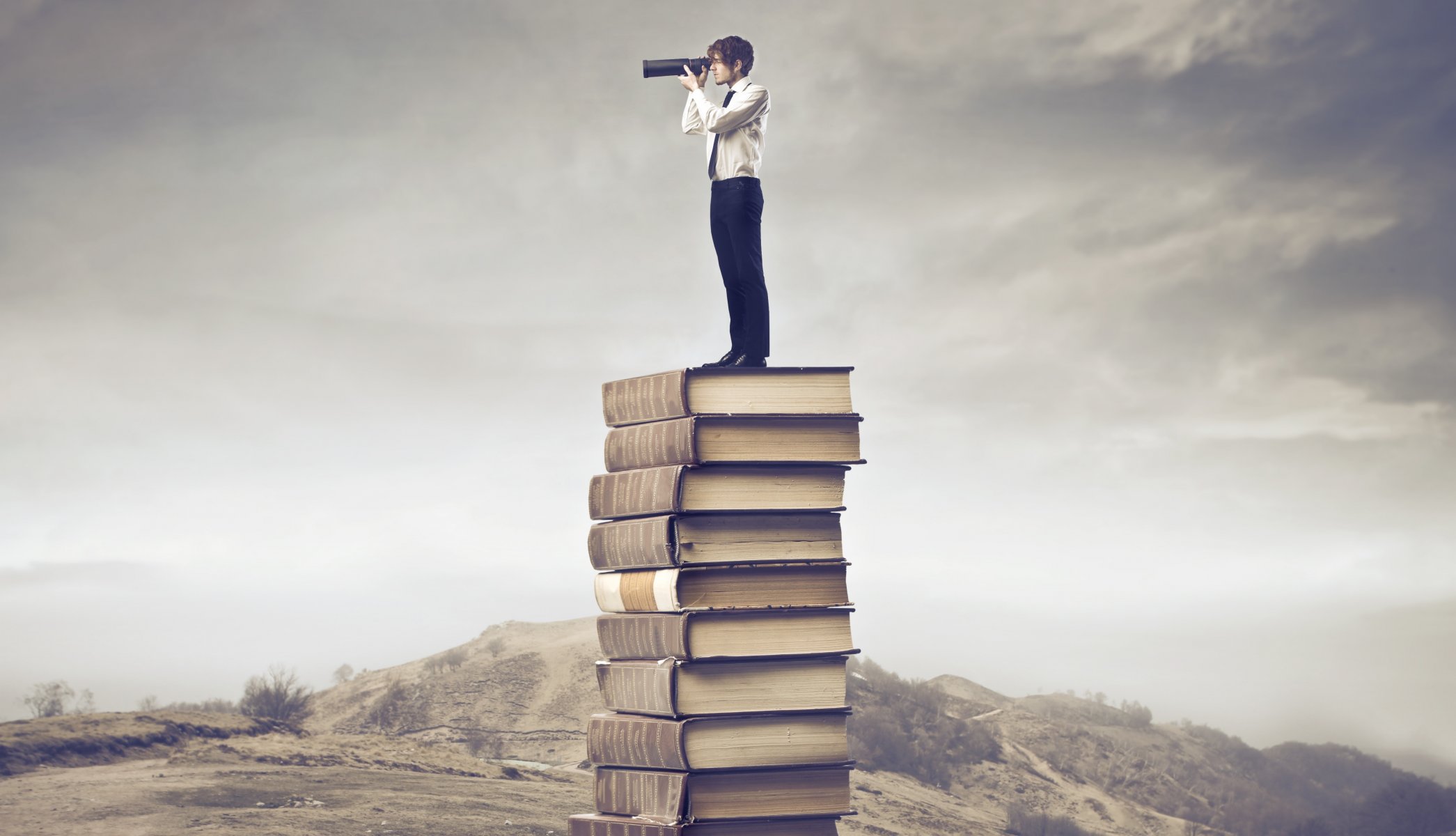 kerl fernrohr bücher gelände