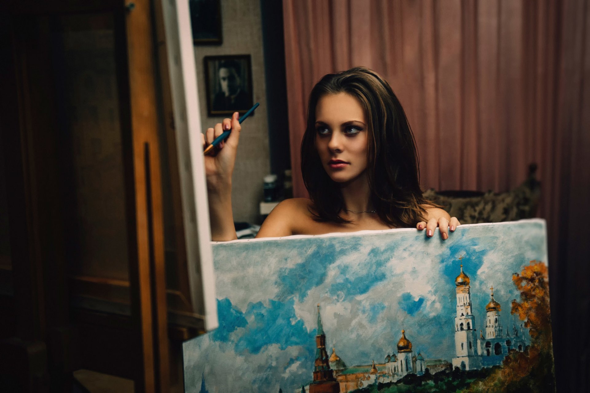 mädchen malerei kunst kreativität