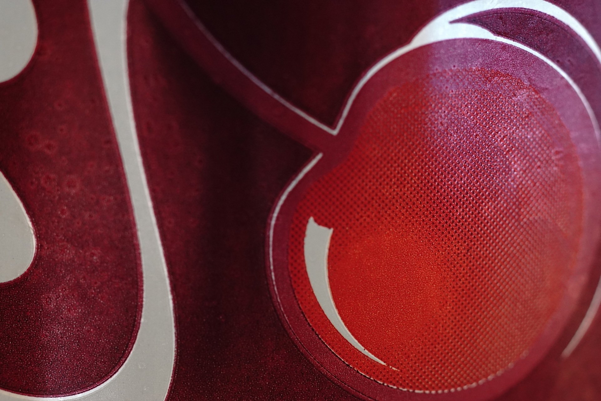 cola-kirsche makro rot