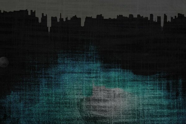 Stoffschoner schwarz grün