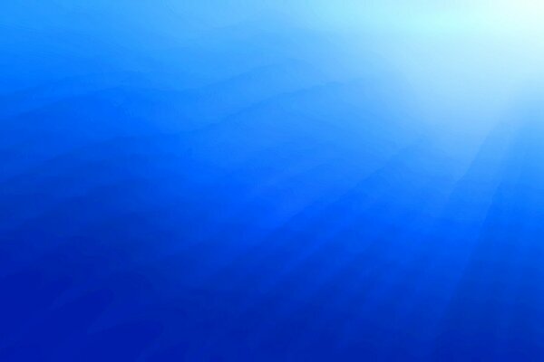 Abstufungen von dunkelblauem bis hellblauem