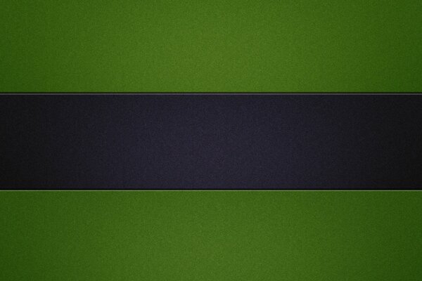 Texturbild eines schwarzen Streifens auf grünem Hintergrund