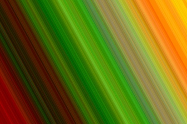 Bunte mehrfarbige Linien in der Neigung