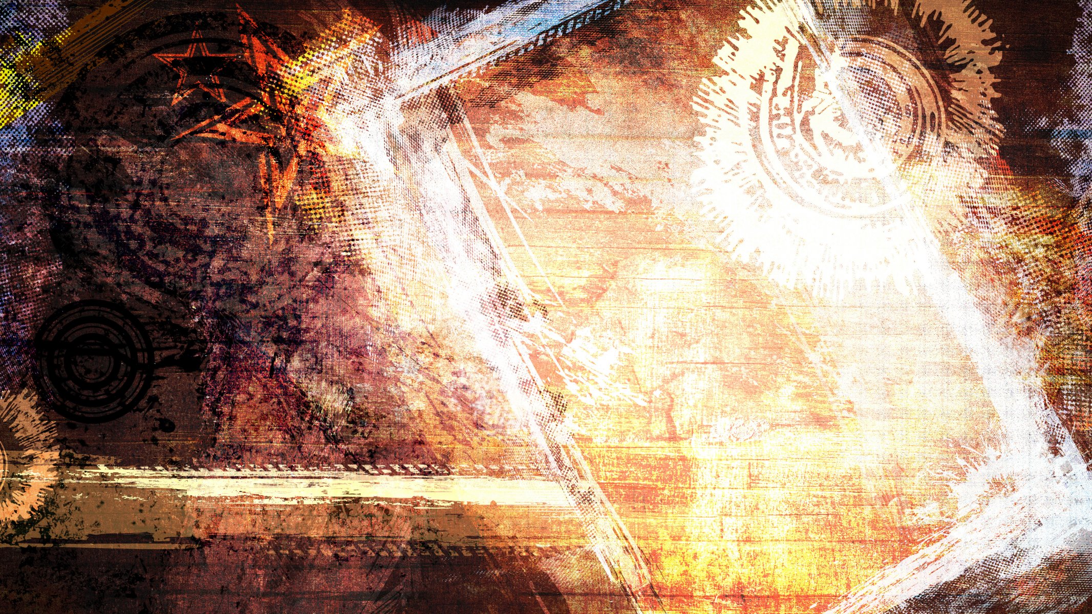 sterne abstraktion stil