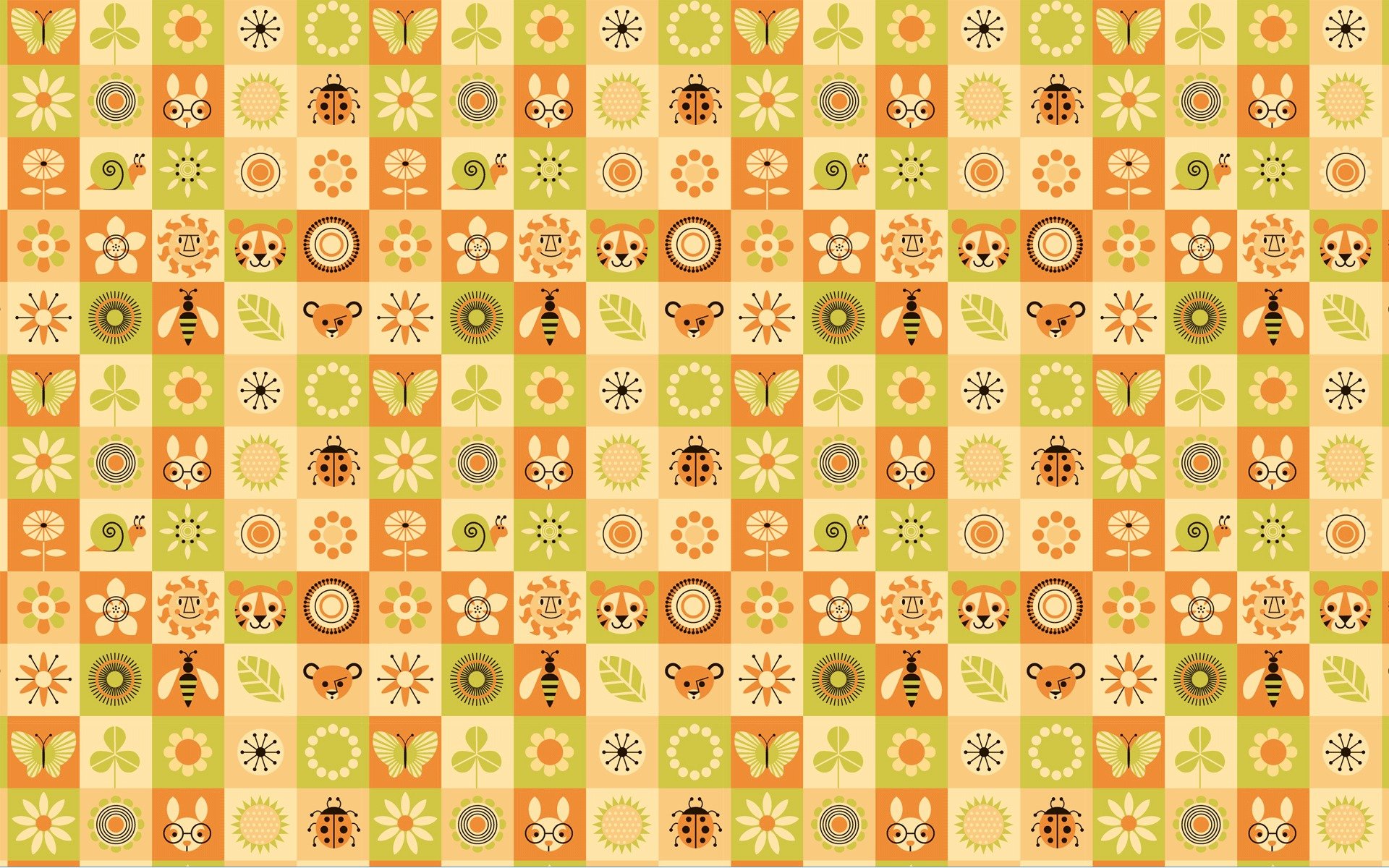 textur humor insekten tiere blumen quadrate