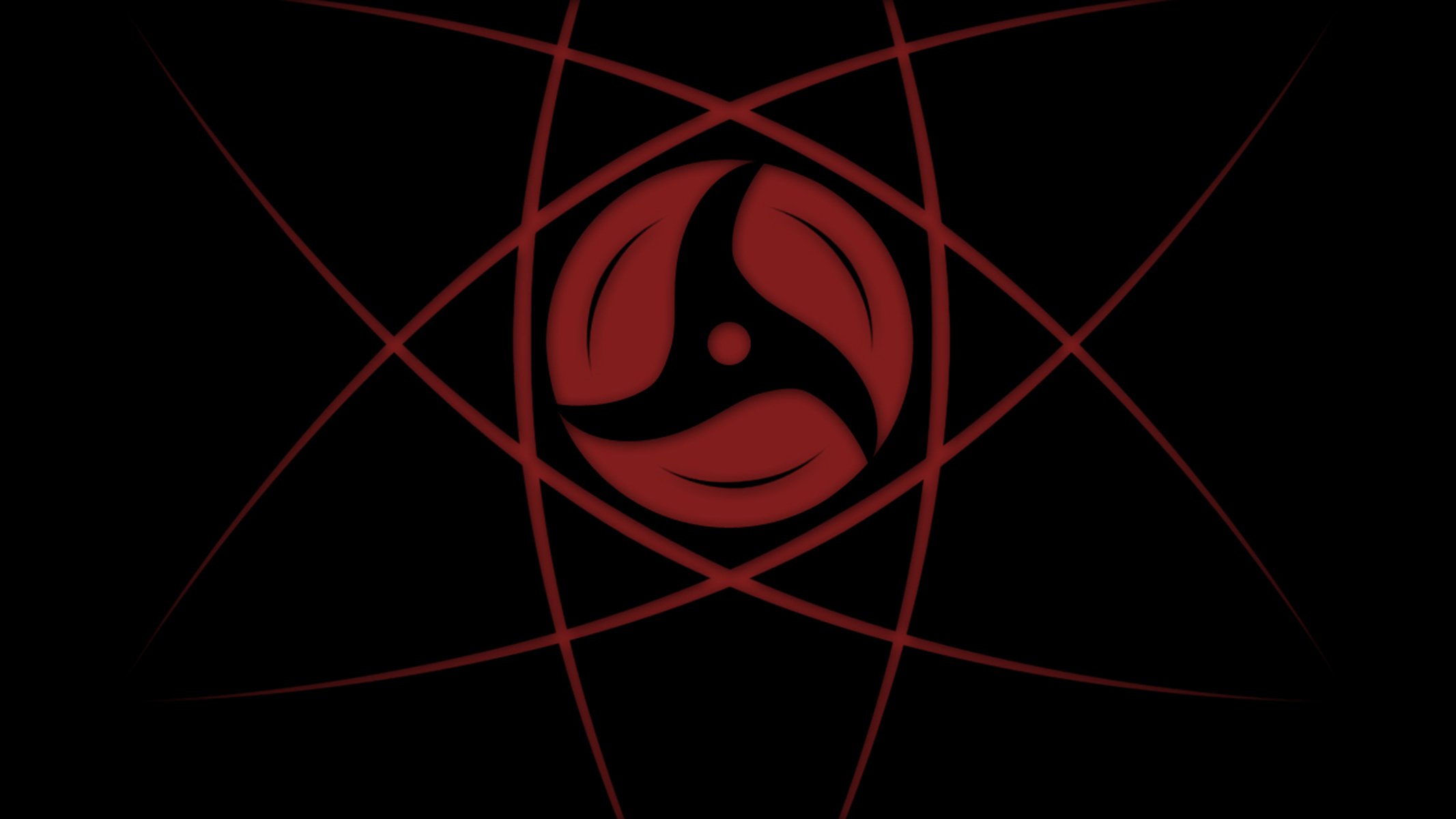 anime naruto sharingan schwarzer hintergrund