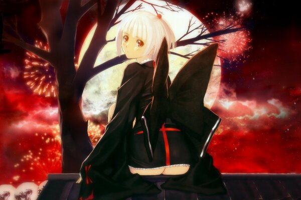 Anime tony taka Kimono