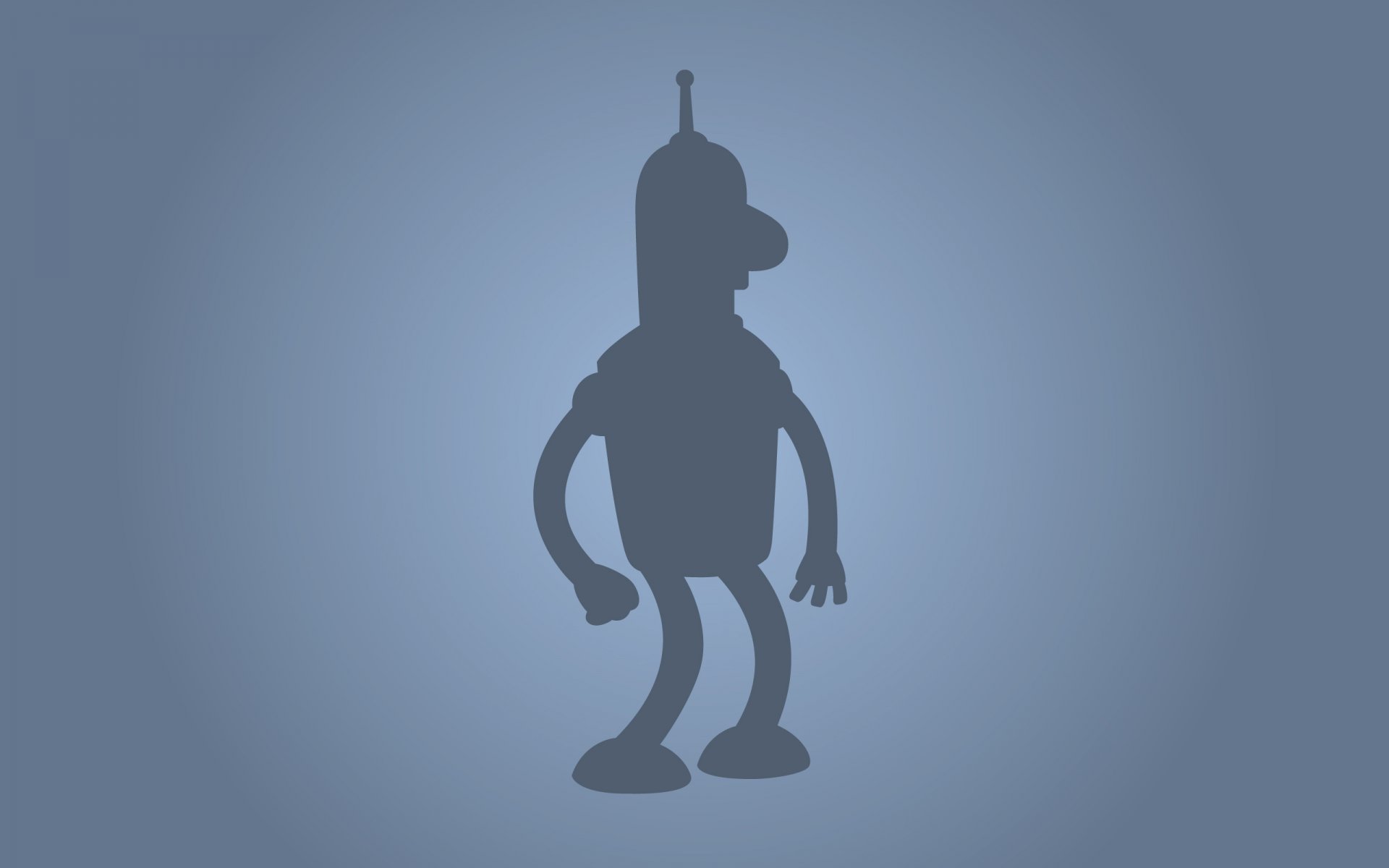 futurama bender silhouette töten alle menschen