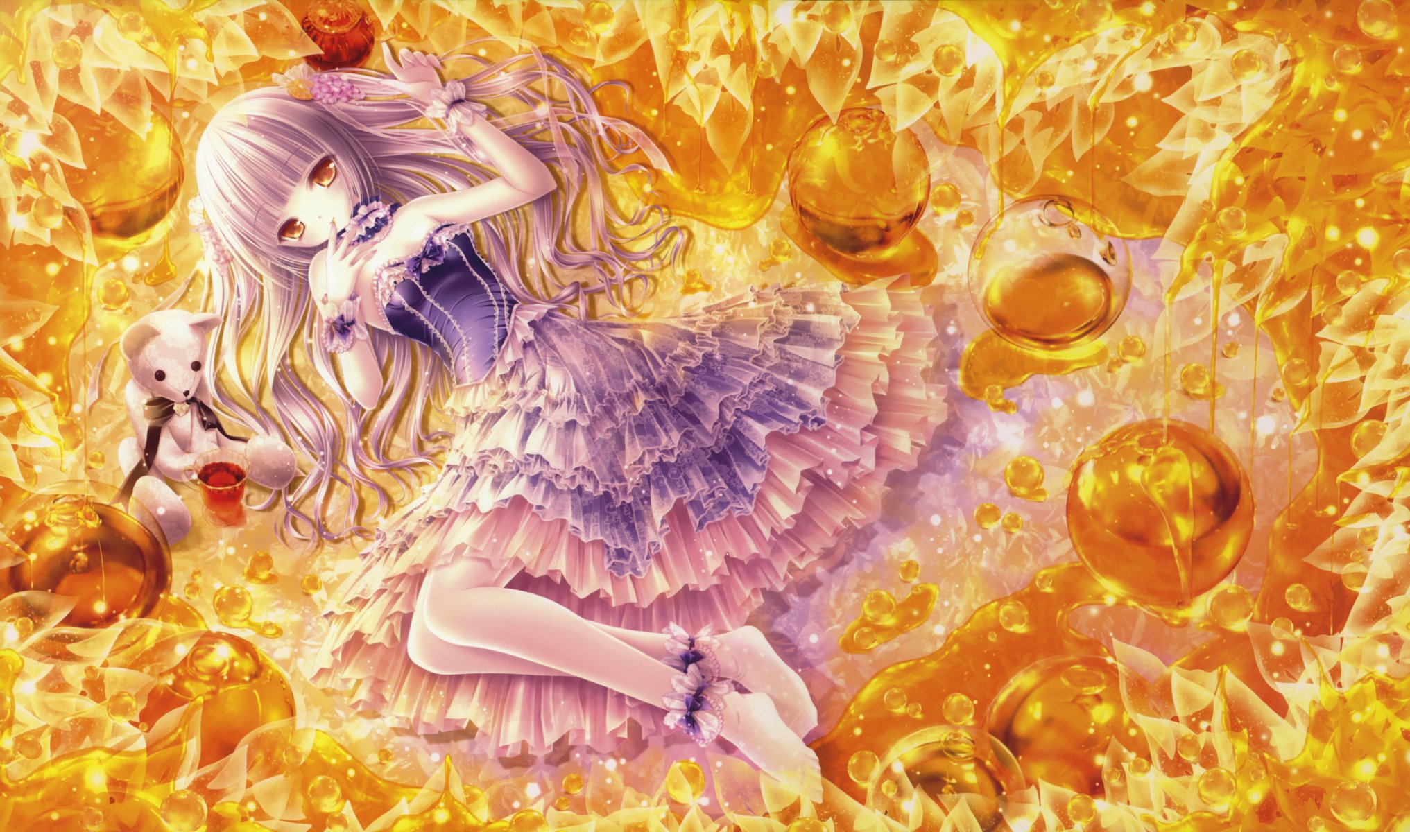 kunst tinkerbell klingeln mädchen loli bälle kugeln teddybär spielzeug