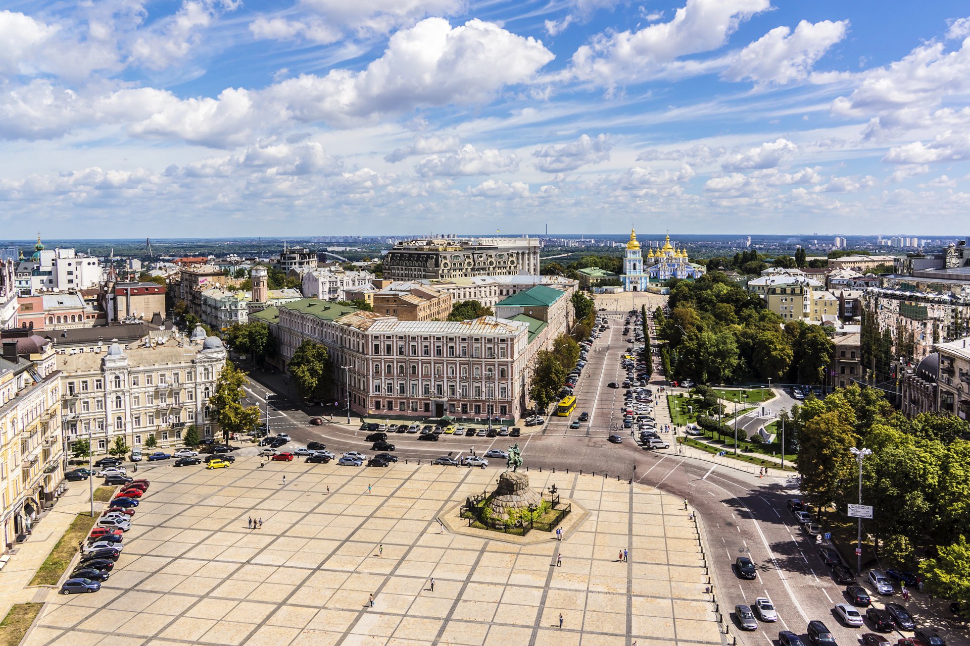 ukraine häuser denkmal kiew stadt foto