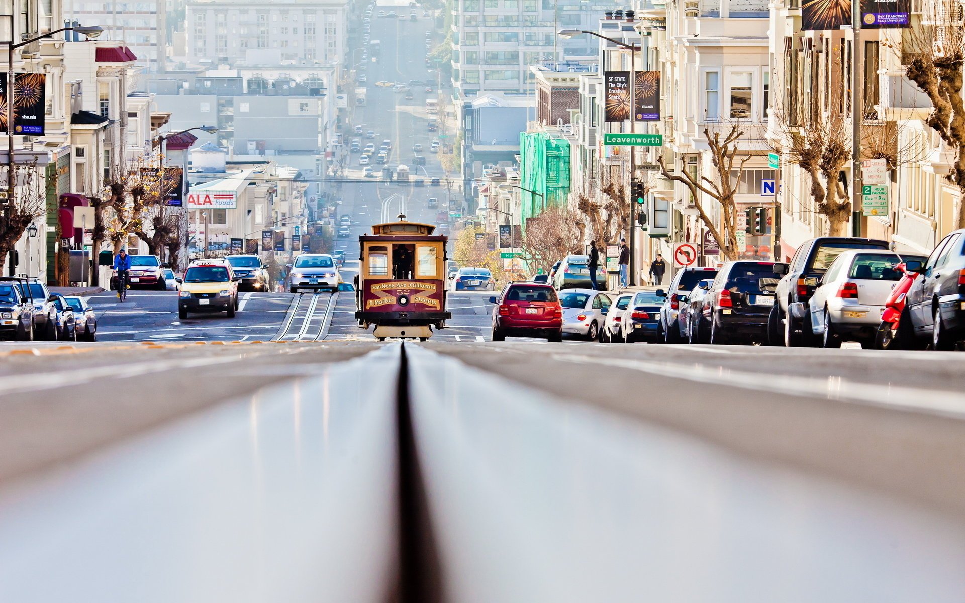 straßenbahnen san francisco straße