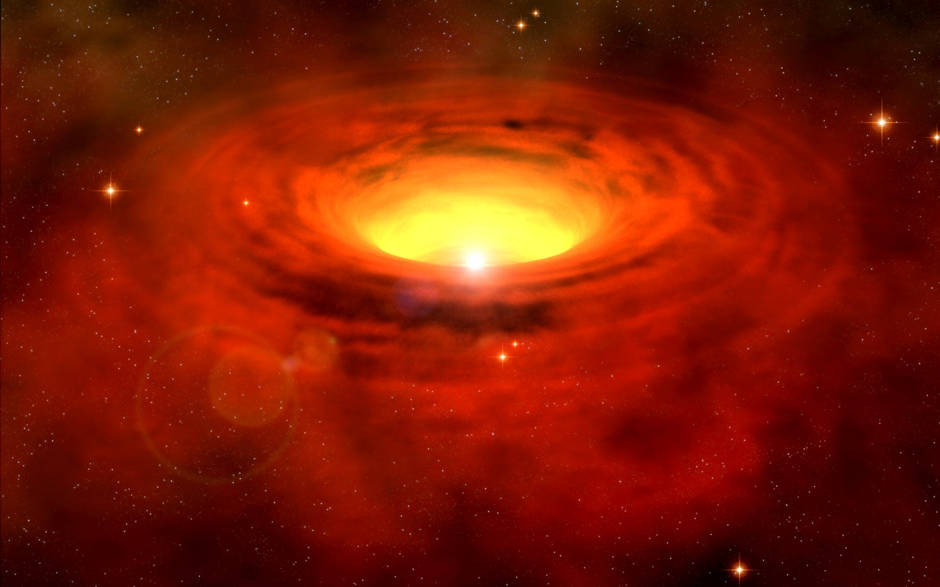 feuer schwarzes loch gelb rot fantasie macht