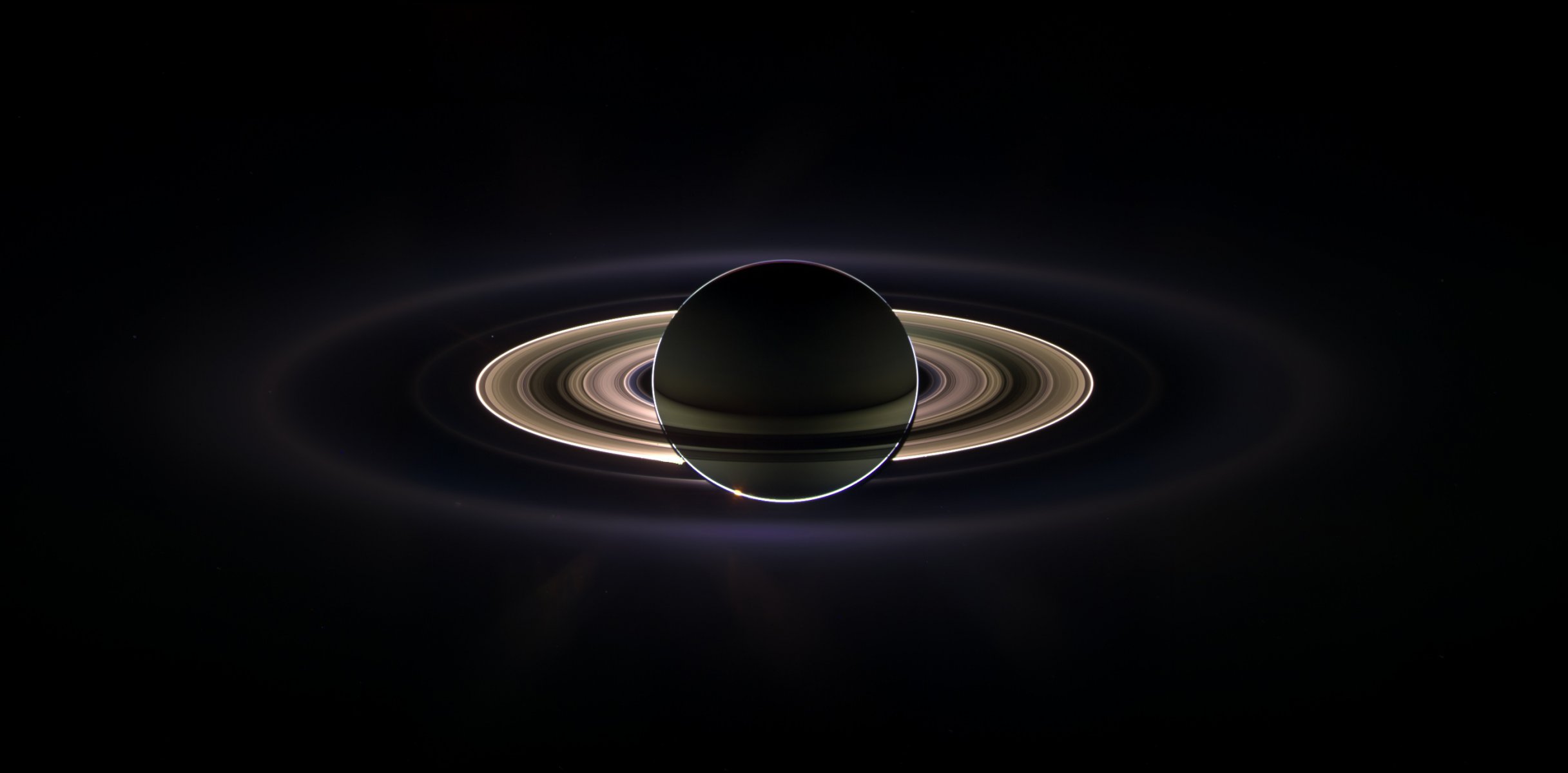 saturn ringe schatten erde cassini