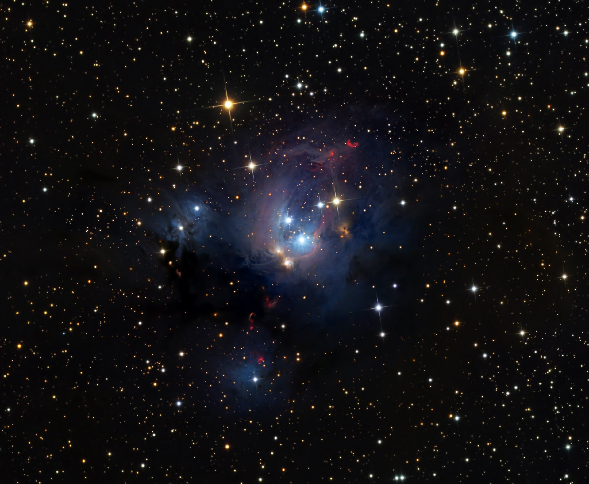 nebel ngc 7129 sterne cepheus
