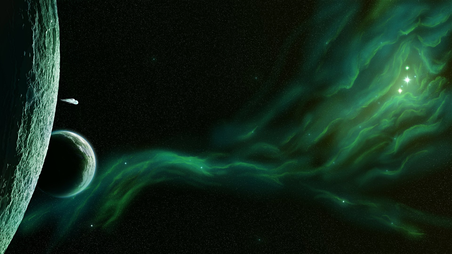 wiedergeburt und evolution planeten glanz