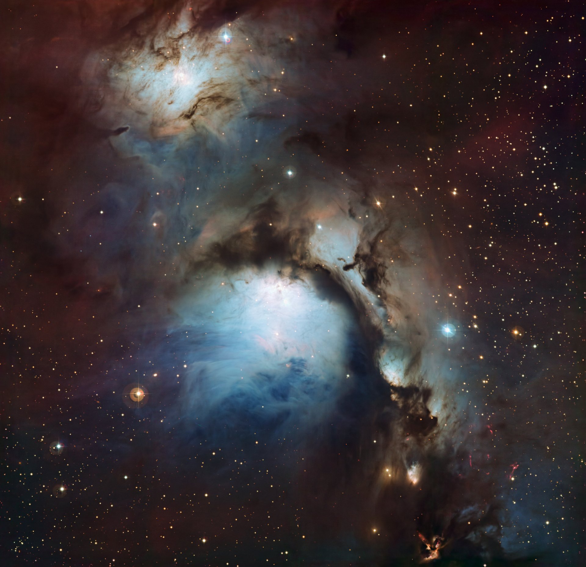nebel m 78 ngc +2068 sternbild orion