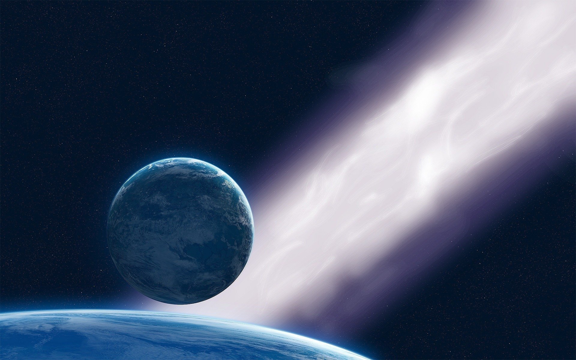 raum planeten sterne