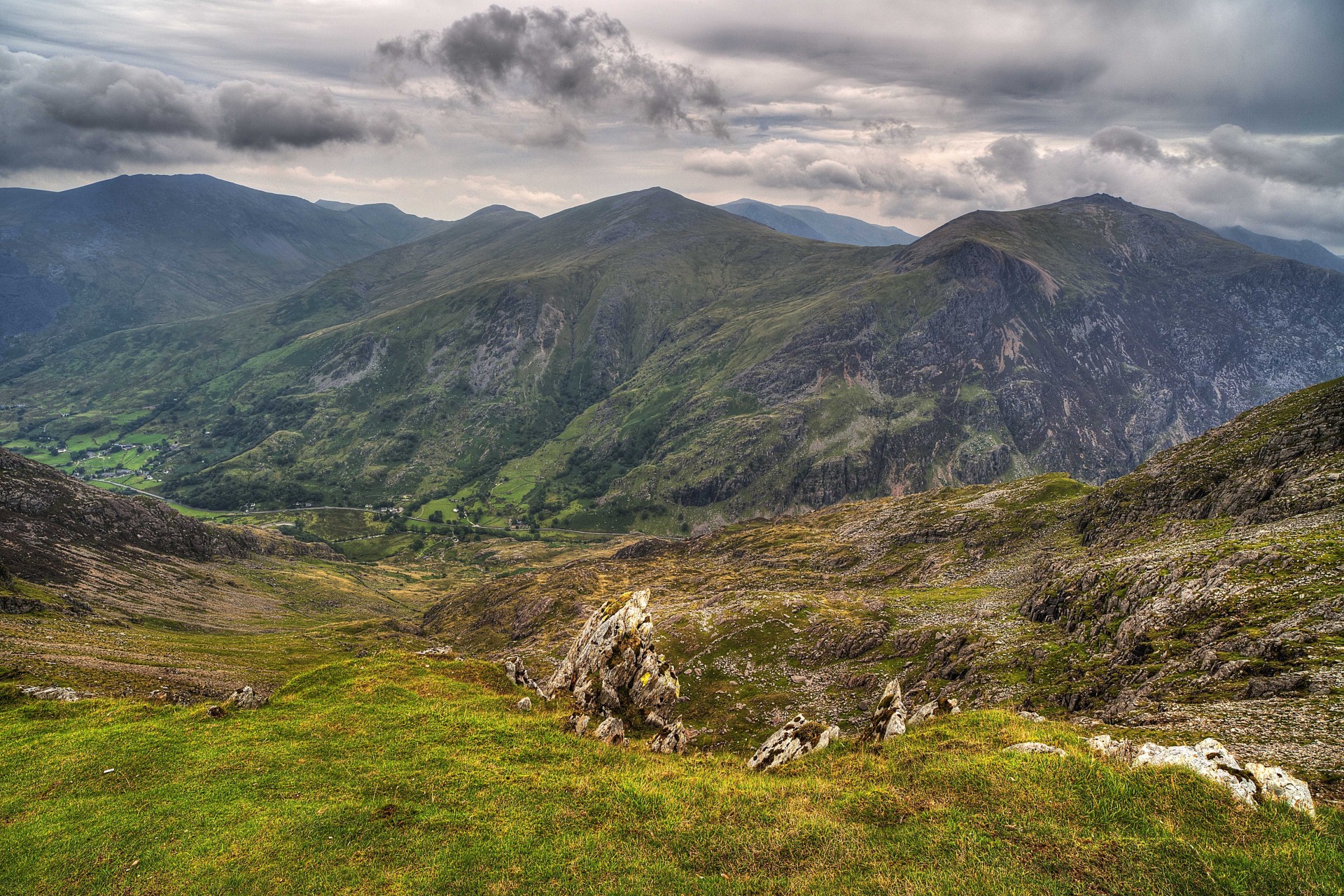 großbritannien landschaft berge snowdonia