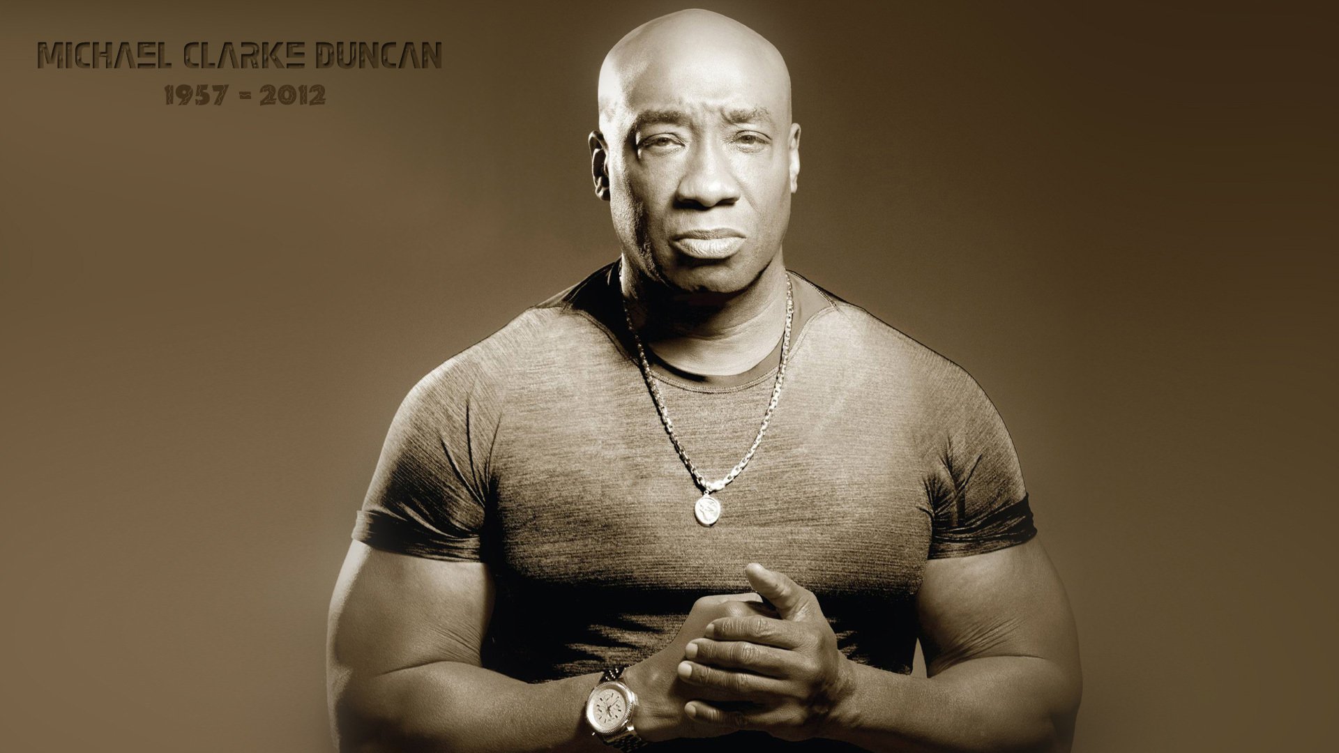michael clark duncan t-shirt uhr