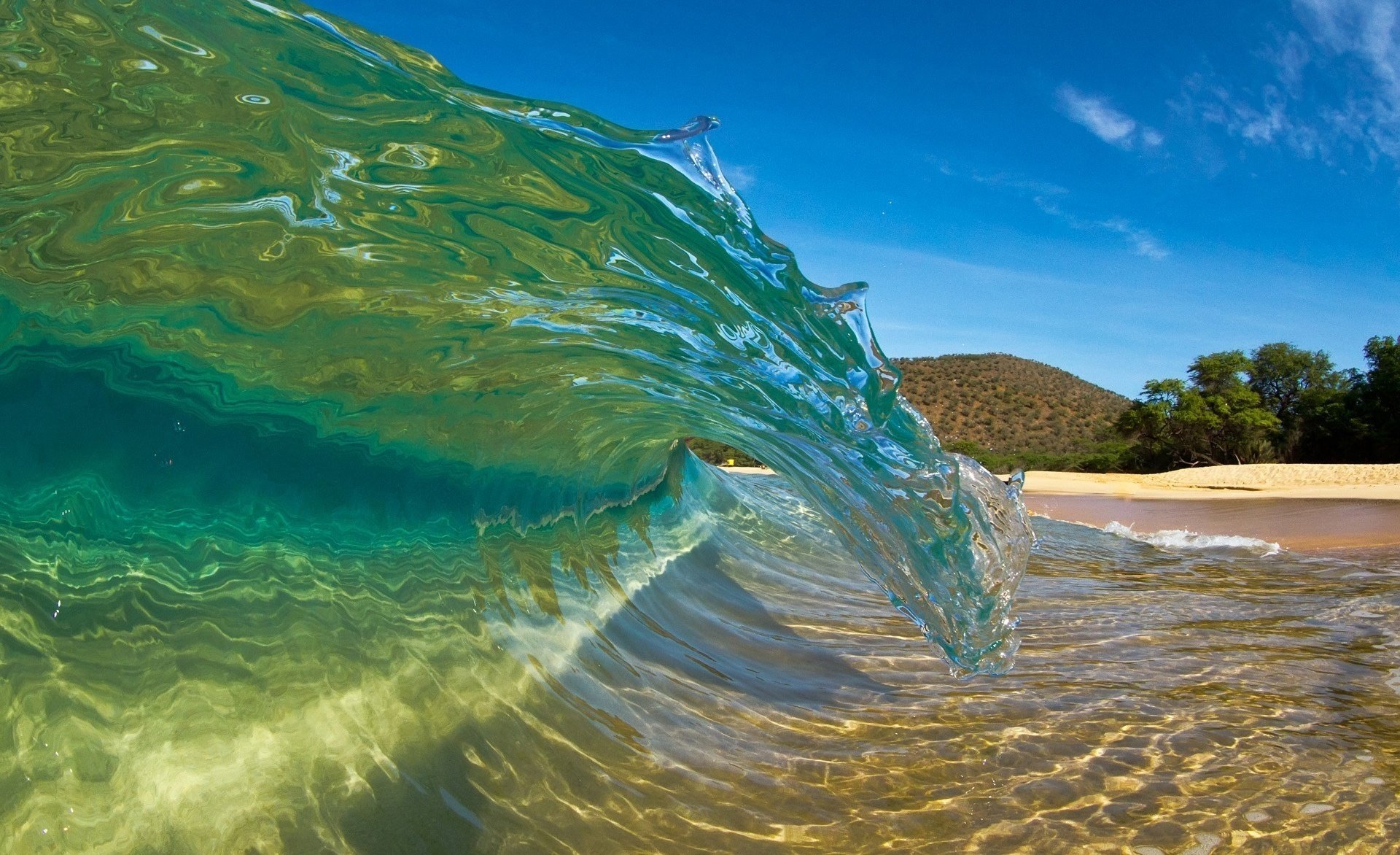 natur welle resort thema sommer ozean strand schön