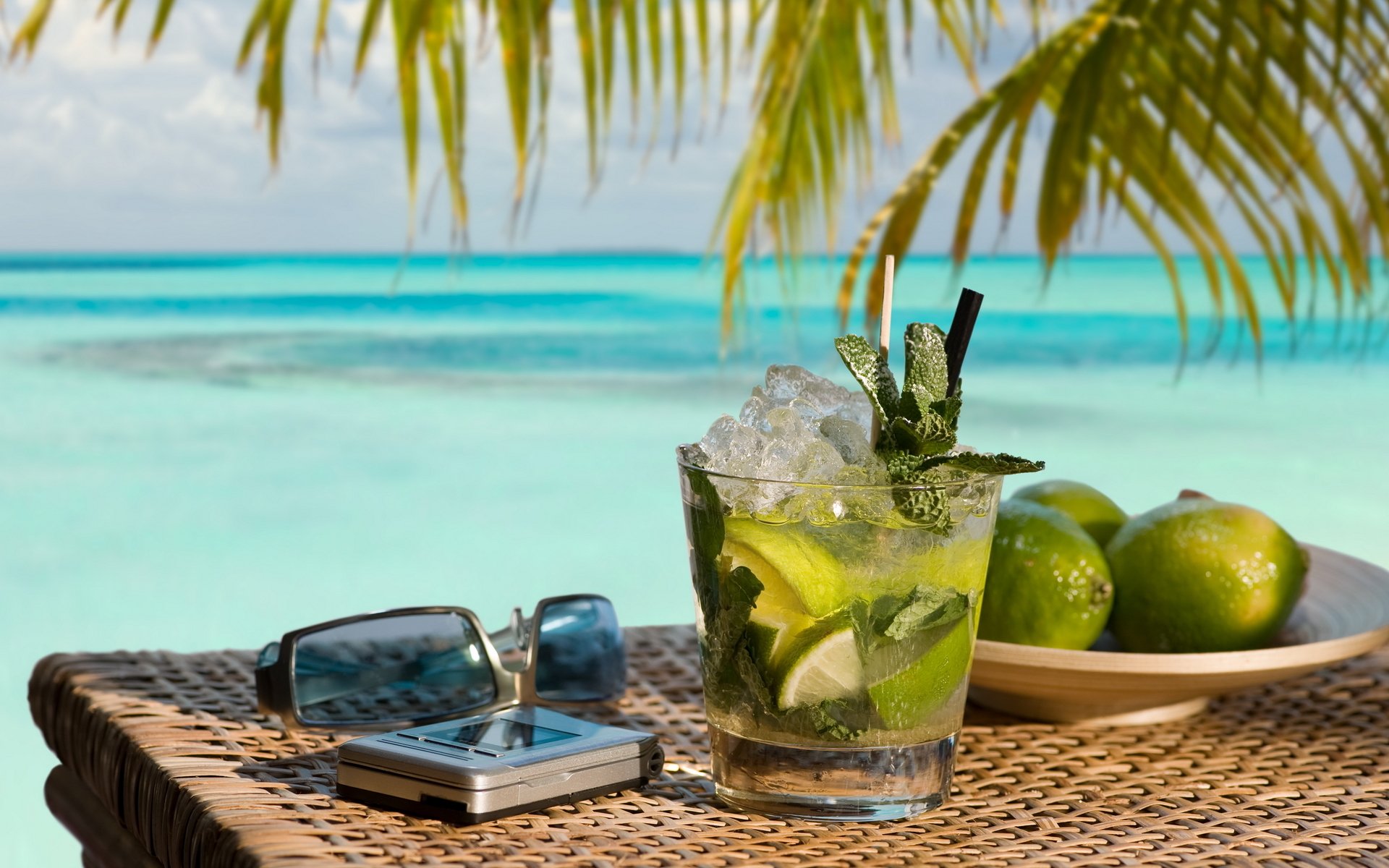 mojito trinken cocktail natur ozean wasser kalk trinken kalk