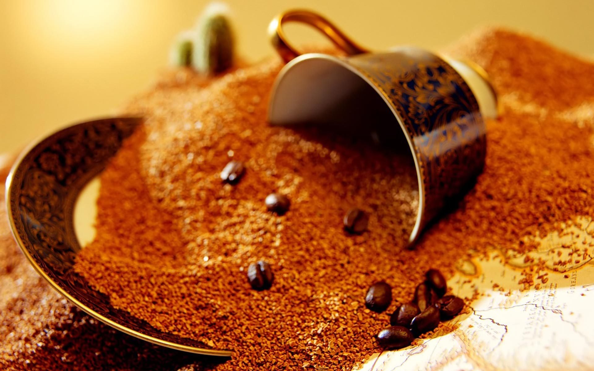 kaffee tasse körner makro makro braun