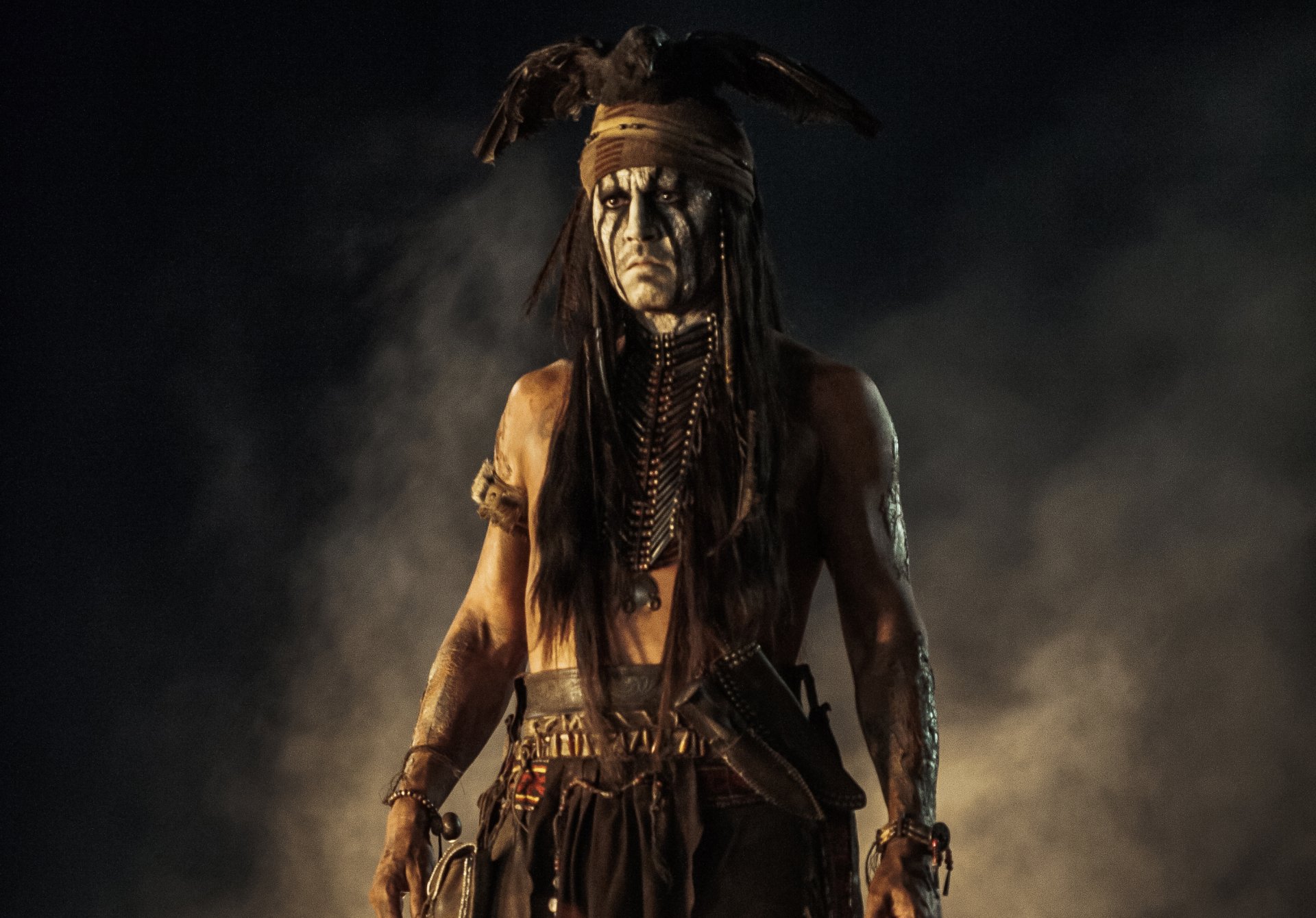 lone ranger johnny depp tonto vogel adler indianer mann schauspieler